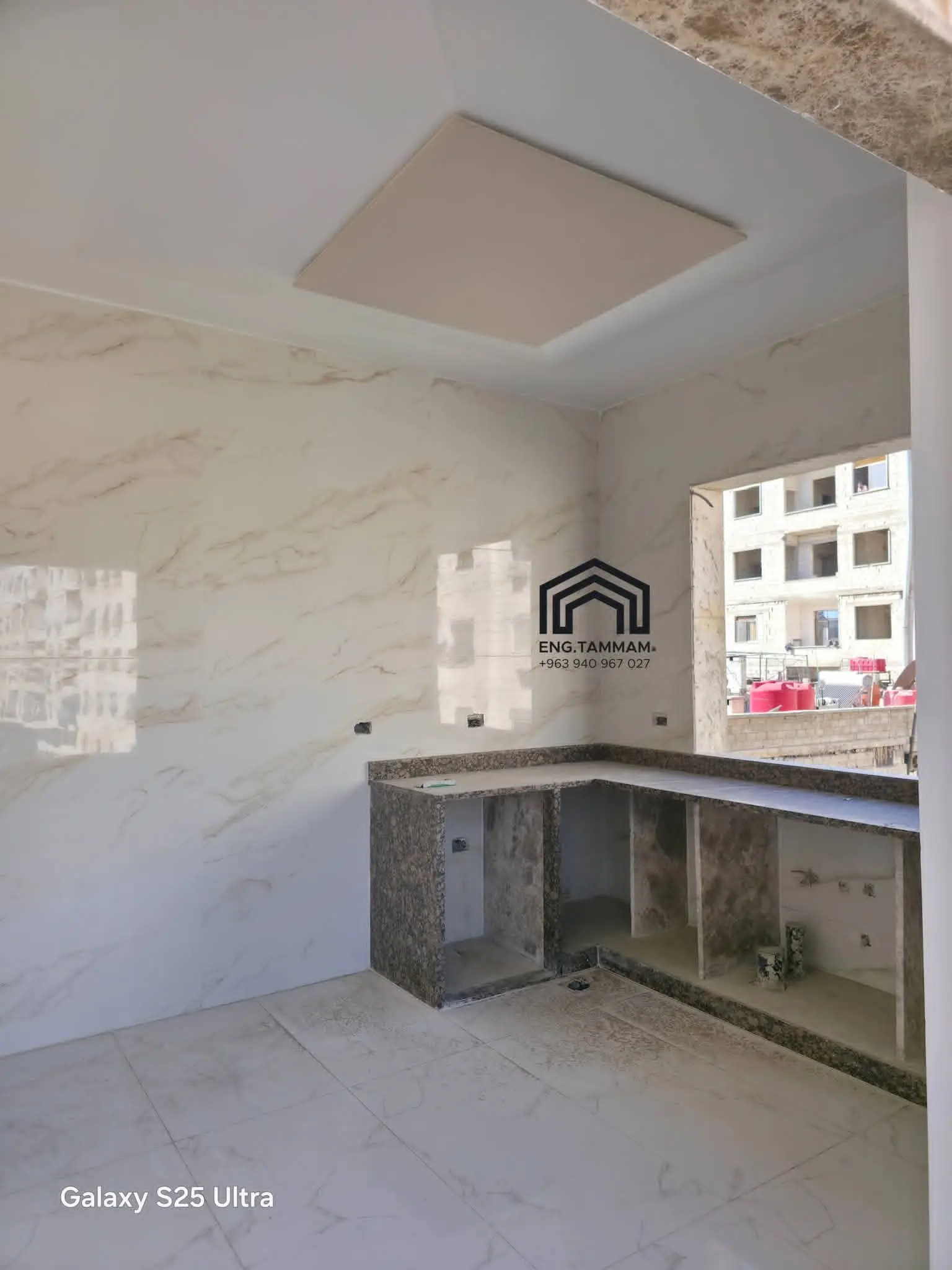 syria house property sale under construction damascus rg image