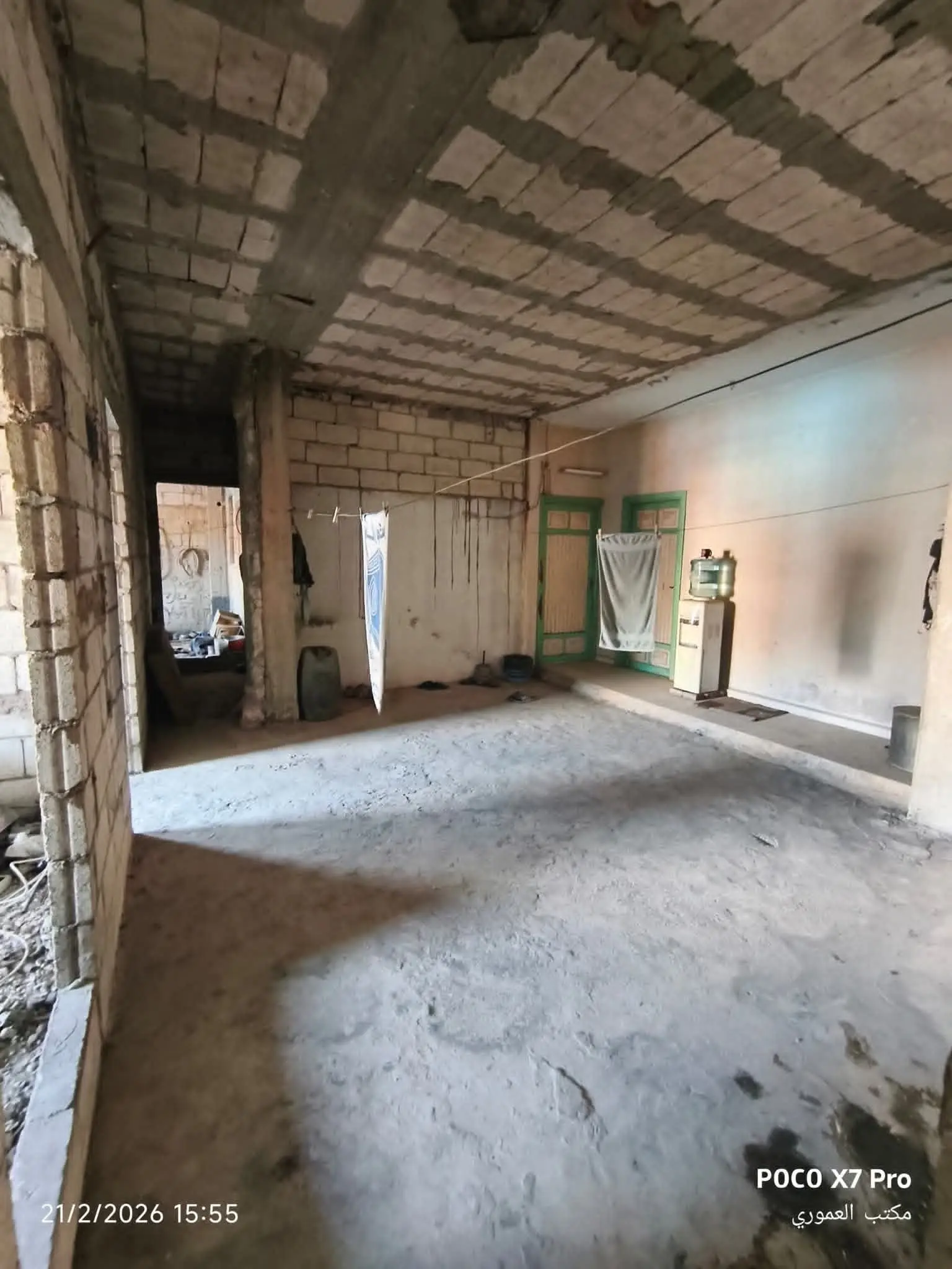 syria house property sale shell core homs tp card image